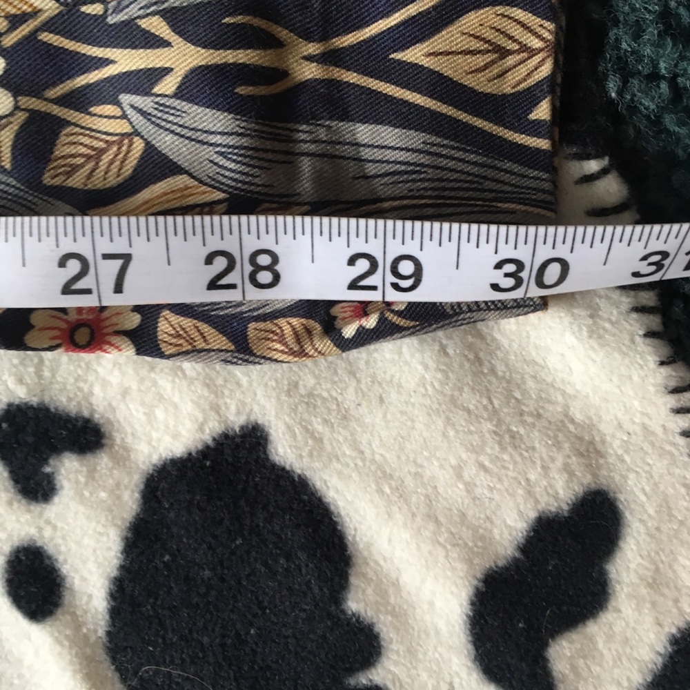 Super High Rise Pattern Wide Leg Pants - Picture 6 of 6